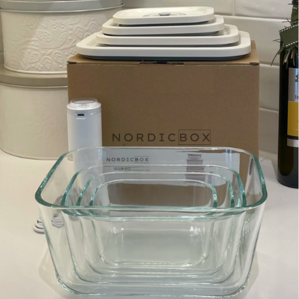 Nordicbox® Madopbevaring - Vakuumsæt